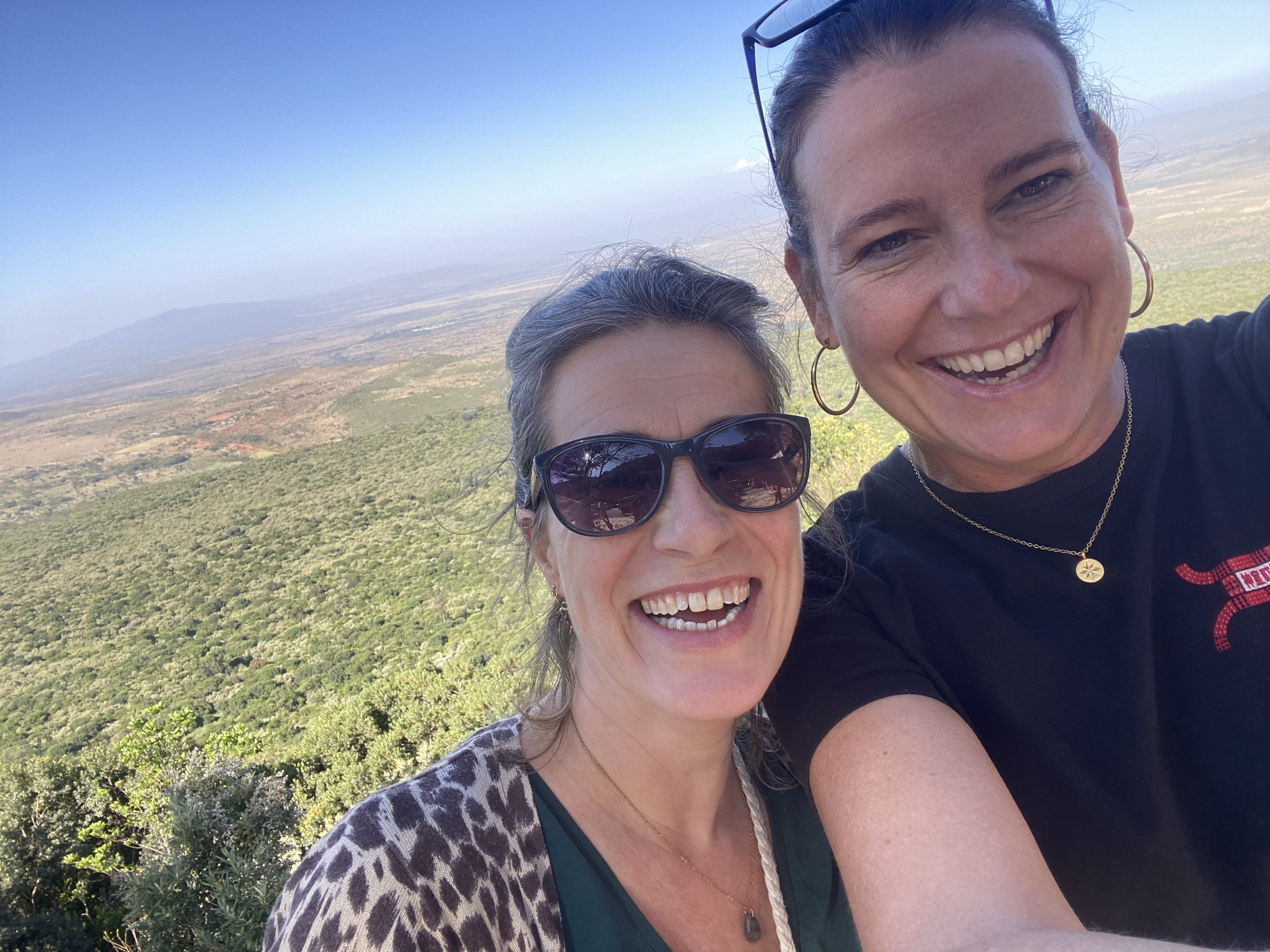 Maaike and Heidi, the retreat hosts